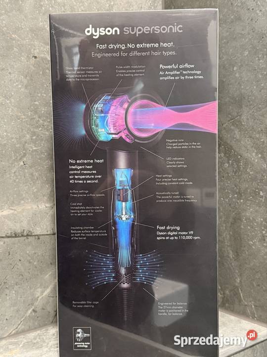 Nowa suszarka Dyson supersonic Kosmetyka i fryzjerstwo Żółków