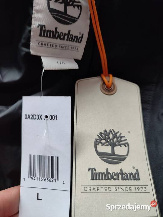 Timberland TB0A2D3X Mens black Waterproof Jacket Rozmiar L sprzedam
