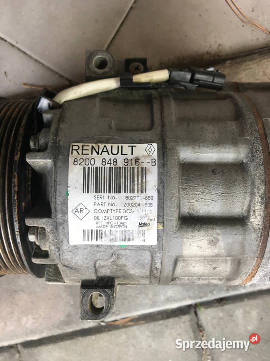 Sprężarka Klimatyzacji 8200848916 Trafic iii małopolskie Barwałd Dolny