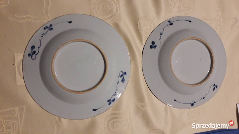 dwa stare chińskie talerze zachodniopomorskie Szczecin sprzedam