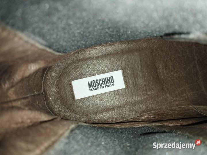 Buty sztyblety Moschino 46 305 Kołobrzeg