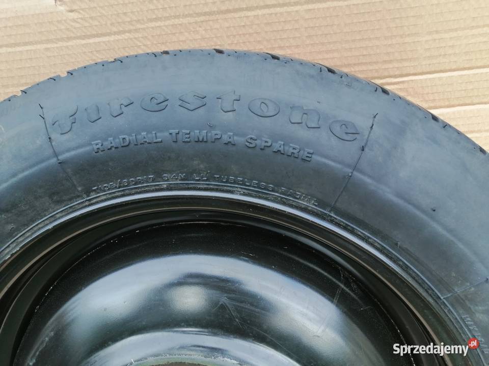 Koło zapasowe dojazdowe T13590R17 Firestone USA Białe Błota