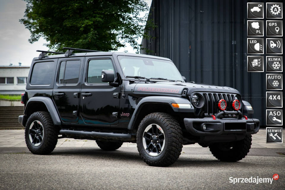Jeep Wrangler JL Rubicon Gwarancja 2 Lata IV Rok produkcji 2019