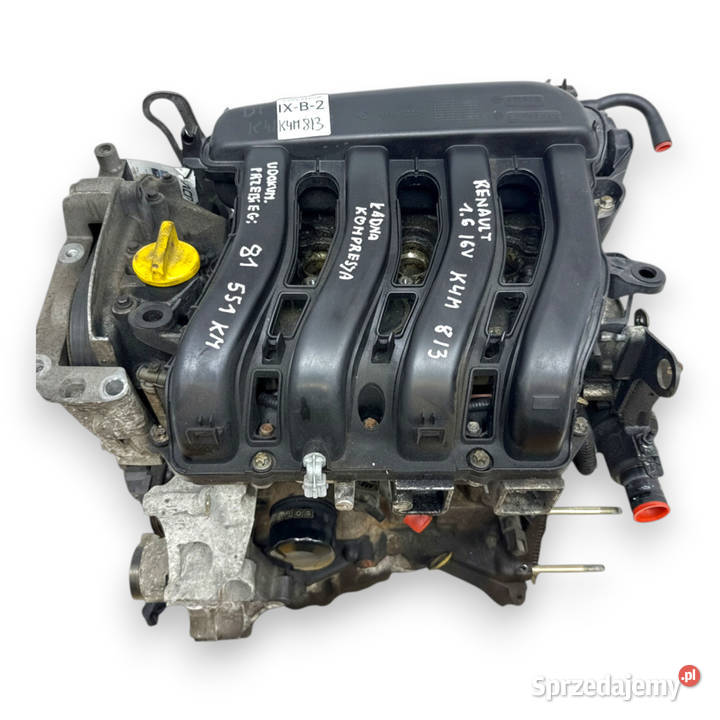 SILNIK K4M813 Renault Megane II Scenic 16 16V Chełm