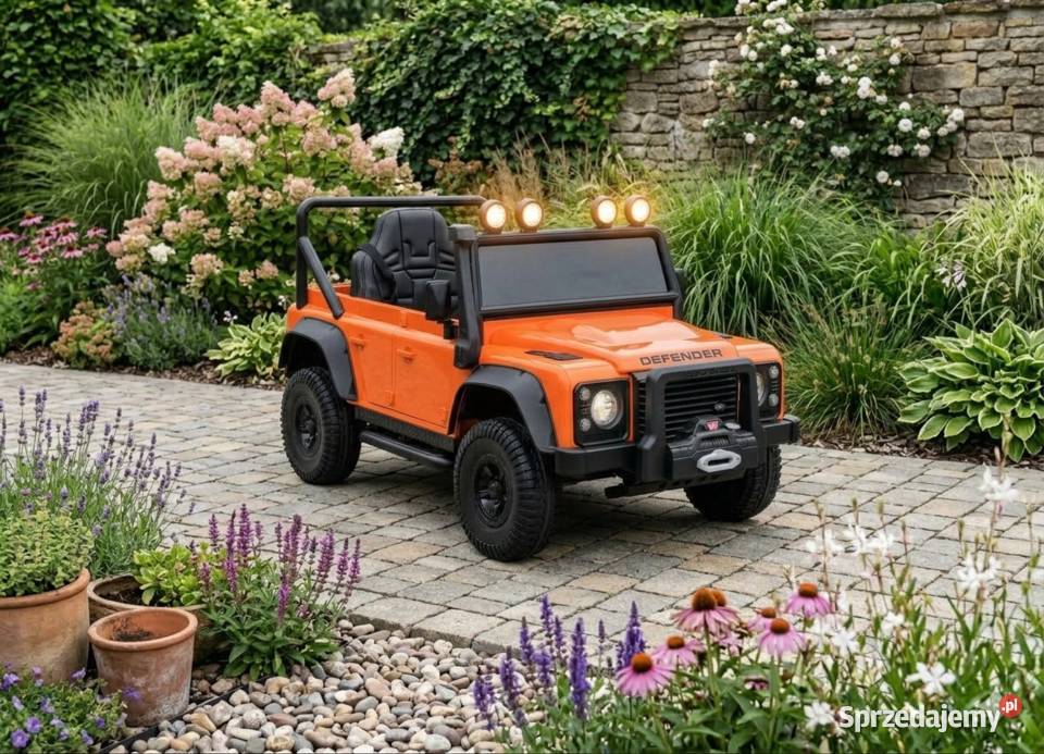 BAWIBUS Autko na akumulator LAND ROVER DEFENDER Pojazdy elektryczne i spalinowe Myszków