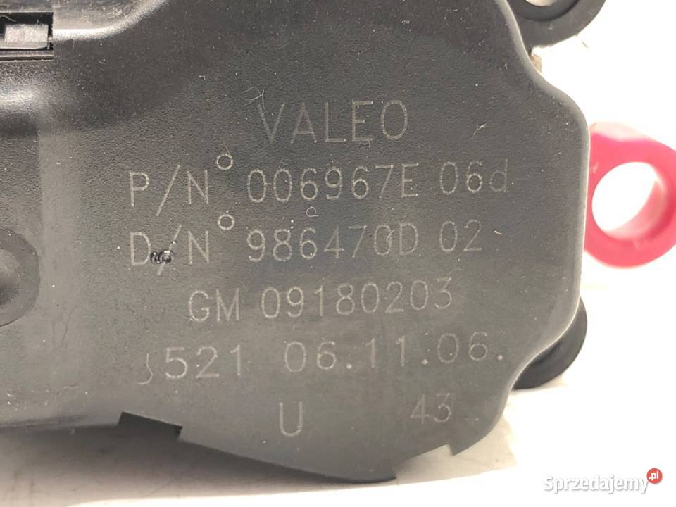 SILNIK NAGRZEWNICY FIAT 006967E CROMA 0611