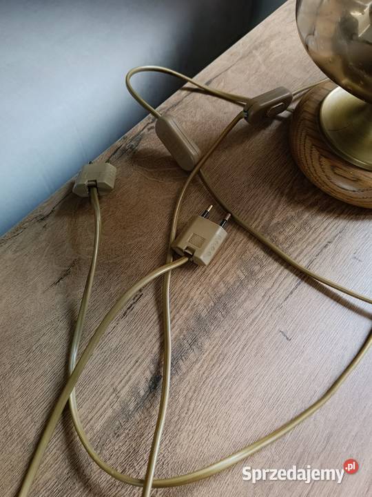 Dwie stare lampki nocne Hillebrand lata 80te Lipno