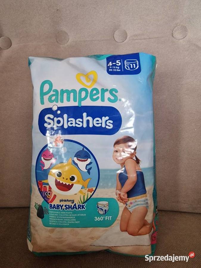 Sprzedam pampers Splashers 4 16 915 mazowieckie