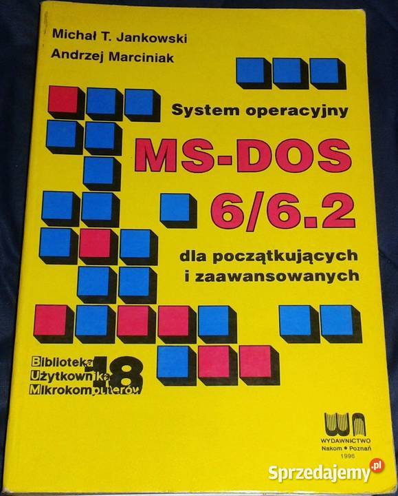 System operacyjny MSDOS 662 początkujących i lubelskie Chełm sprzedam
