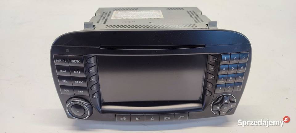 MERCEDES SL R230 RADIO NAWIGACJA A2308204789 Części samochodowe
