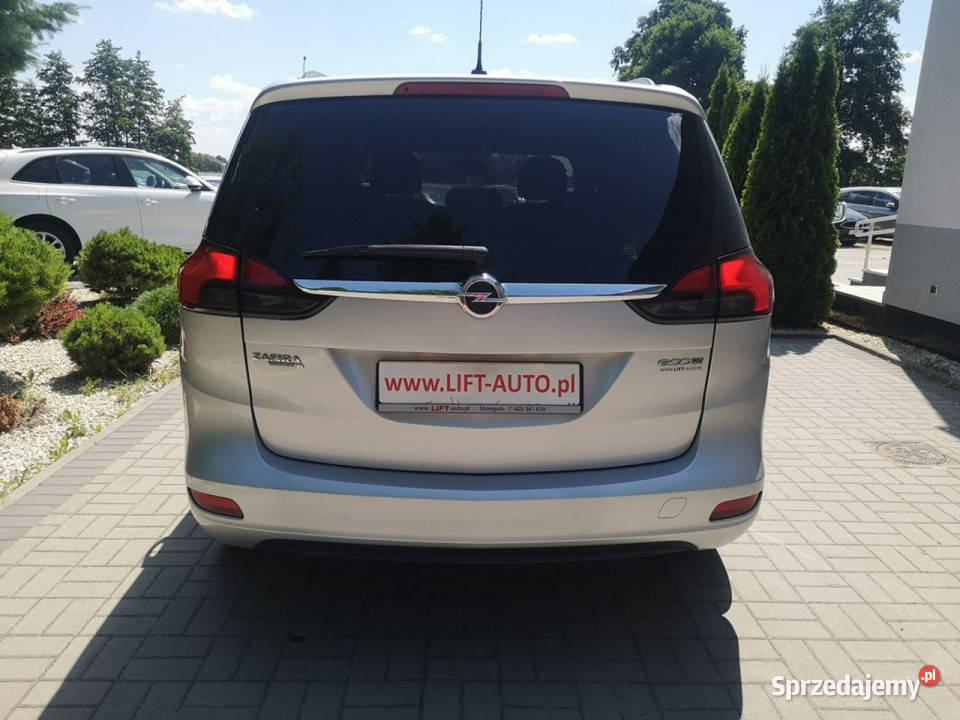 Opel Zafira 14T 140 Klima Tempomat 6 biegów 7 VAT marża sprzedam