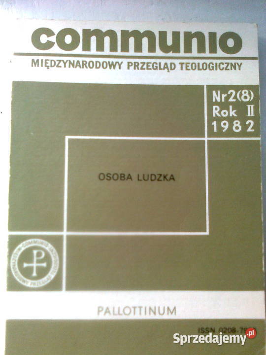 Osoba ludzka 2 1982 COMMUNIO