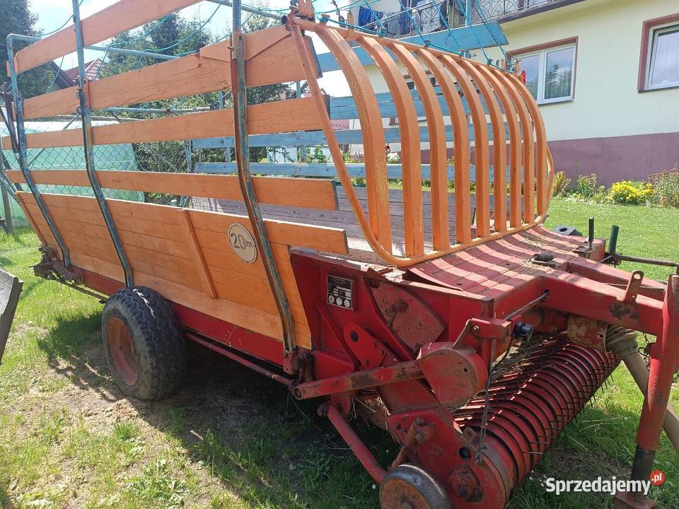 Przyczepa samozbierająca Mengele Mszana Dolna