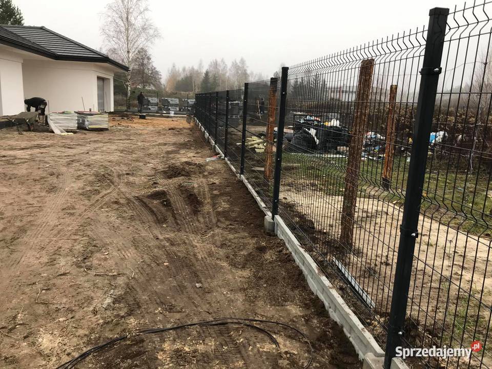 Ogrodzenie panelowe 153 z PODMURÓWKA Budownictwo i akcesoria podlaskie Białystok