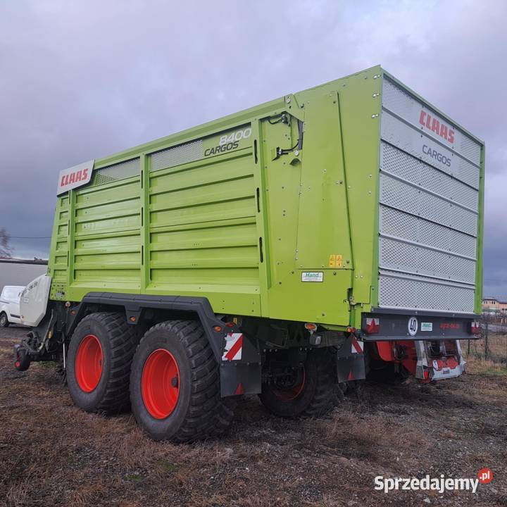 Przyczepa samozbierająca claas cargos 8400 Śniadowo