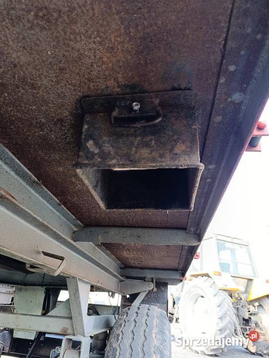 Przyczepa wywrotka dokumenty 8t Autosan brandys nieuszkodzony Przyczepy rolnicze Łuszczów Drugi
