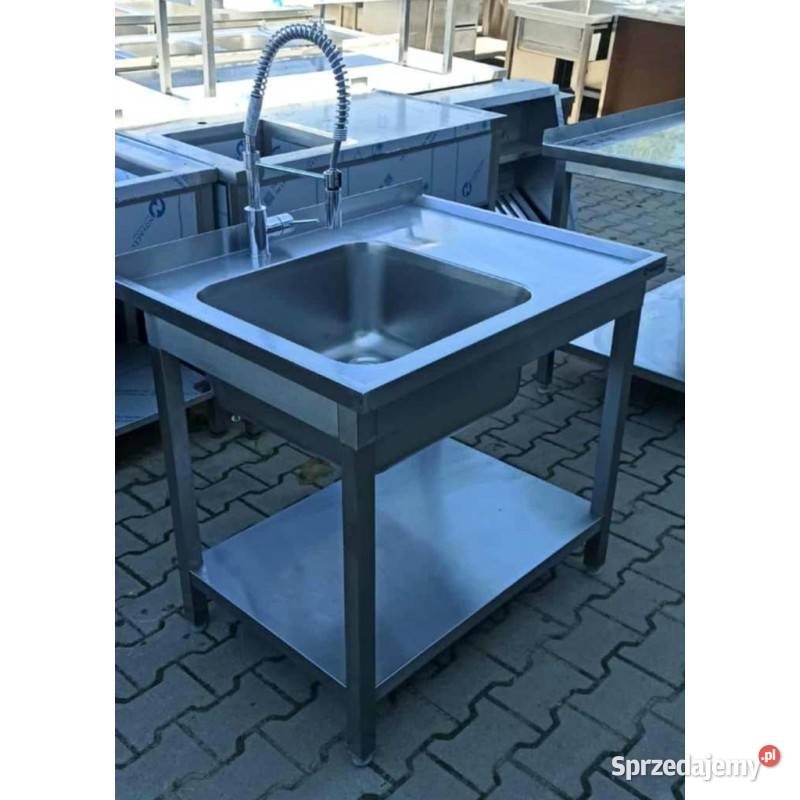 Zlew 1 Komorowy z Półką STALGAST 907085 S 1203O Ostrów Wielkopolski