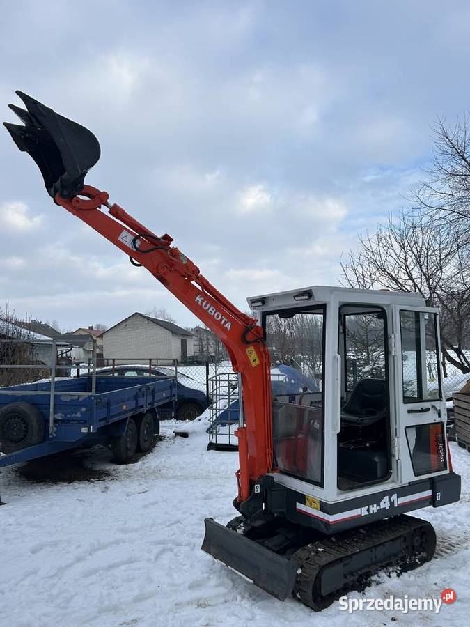 Minikoparka Kubota KH 41 Łowce