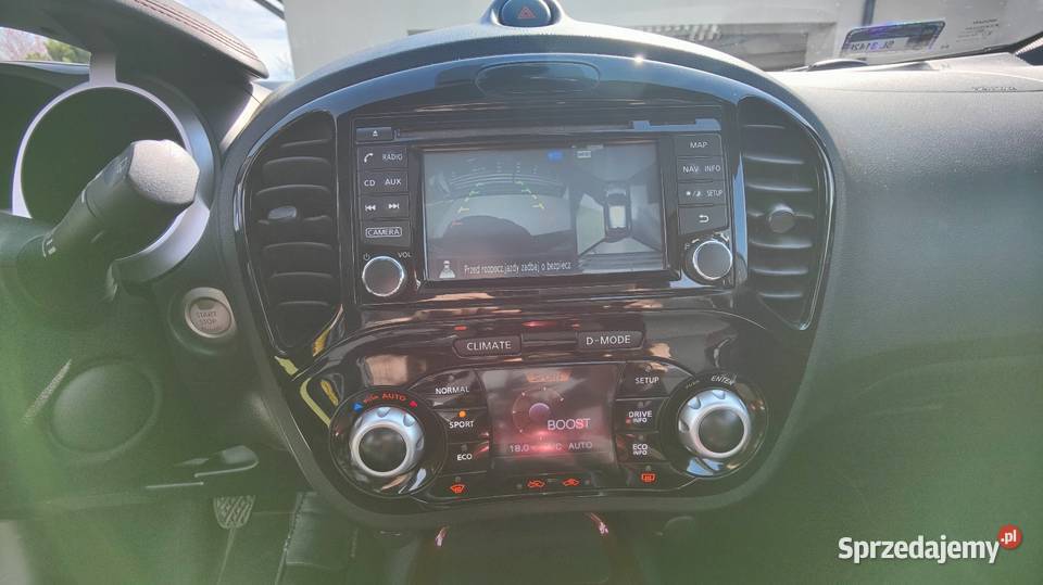 Nissan Juke 12 benzyna fuul czujnik parkowania Michałowice