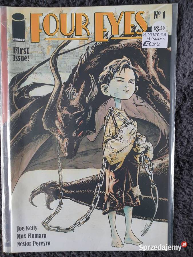 Four Eyes miniseria 4 komiksy Image USA Amerykańskie pomorskie Gdynia sprzedam