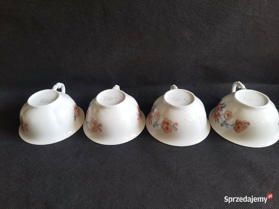 Stara przedwojenna porcelana Giesche filiżanka 4 Siemianowice Śląskie