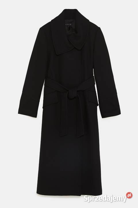 Wełniany płaszcz ZARA XS Nowy