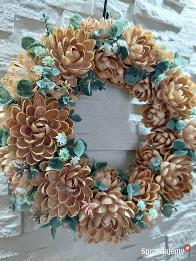 PISTACJOWY WIANEK Z GAŁĄZKAMI