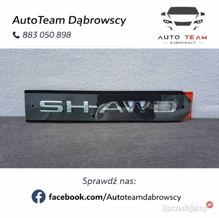 75719TZ5A01 emblemat napis SHAWD klapy bagażnika dolnośląskie Mielęcin