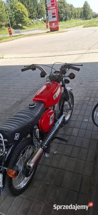 Simson enduro s511 elektronik 1990r benzyna Goraj