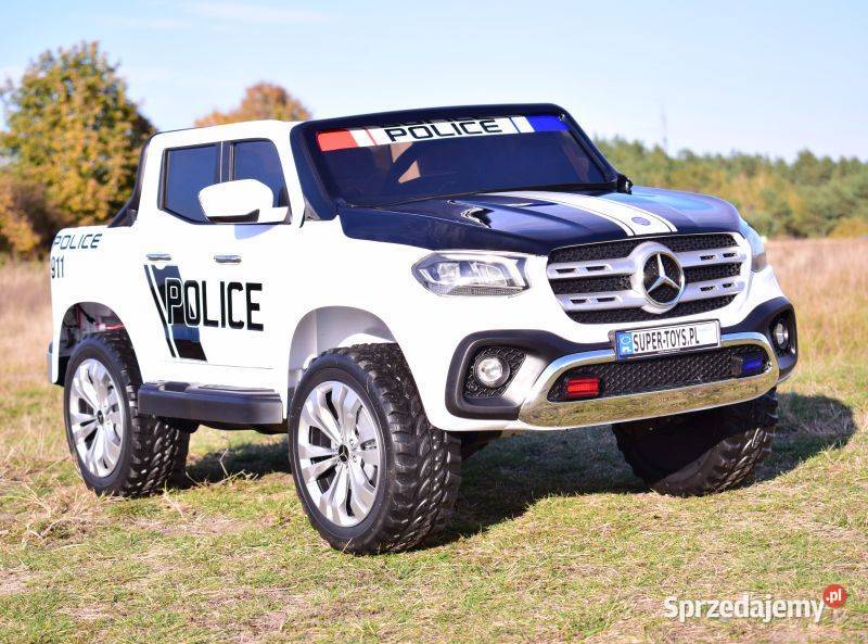 MERCEDES X LICENCJA POLICJA 4X4 2x12V XMX606P