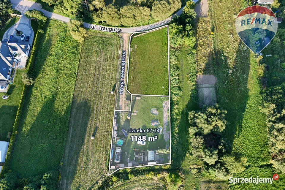 Działka budowlana 1148 m z warunkami zabudowy 1148m2 mazowieckie Jaktorów