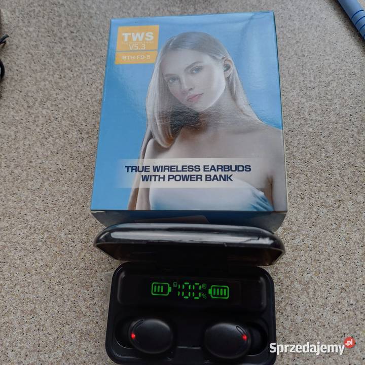 Słuchawki bezprzewodowe dokanałowe TWS 53 NOWE Sieradz