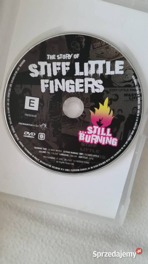 STILL BURNING The Story of Stiff Little Fingers 1 płyta Puławy