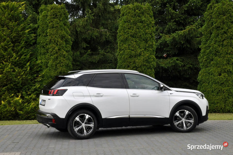 Peugeot 3008 20d180GTVirtualFul biały 3008 Ostrów Mazowiecka