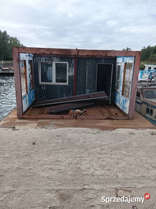 statek obiekt pływający barka ponton houseboat mazowieckie Warszawa