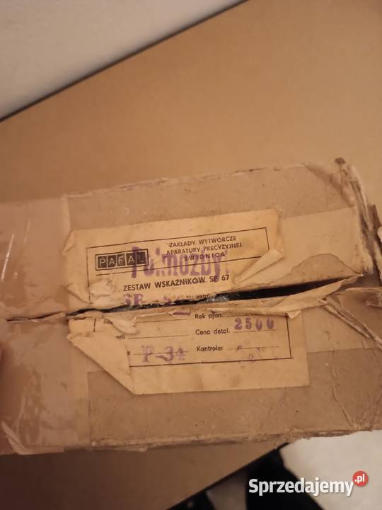 Licznik wskaźniki Fiat 125p Liczniki i zegary