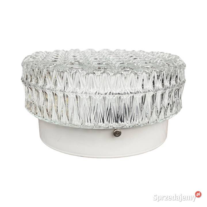 Kryształowy plafonkinkiet Kamenick enov lata 70 mazowieckie