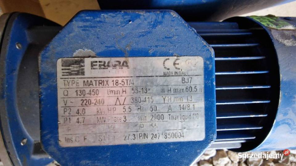 Pompa Ebara Parczew sprzedam