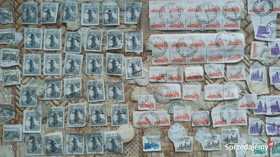 Stare znaczki pocztowe łódzkie Wieluń