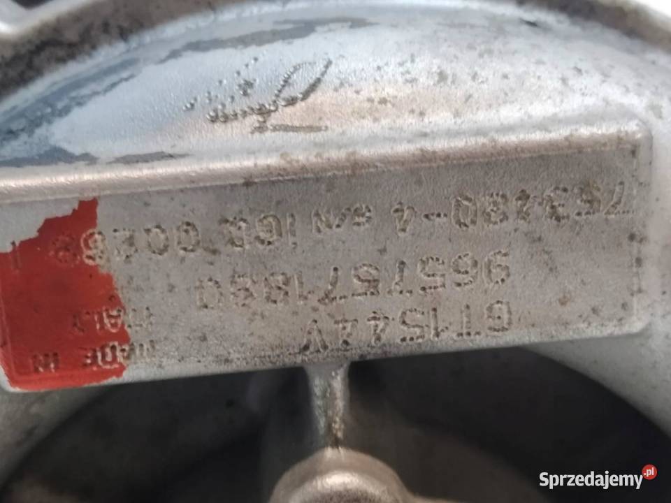 TURBOSPRĘŻARKA 9657571880 16 HDI Citroen Xsara