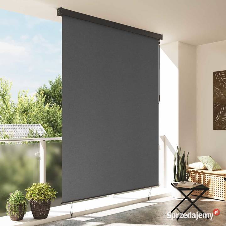 vidaXL Zewnętrzna Roleta Rolkowa Antracytowy 200 Warszawa