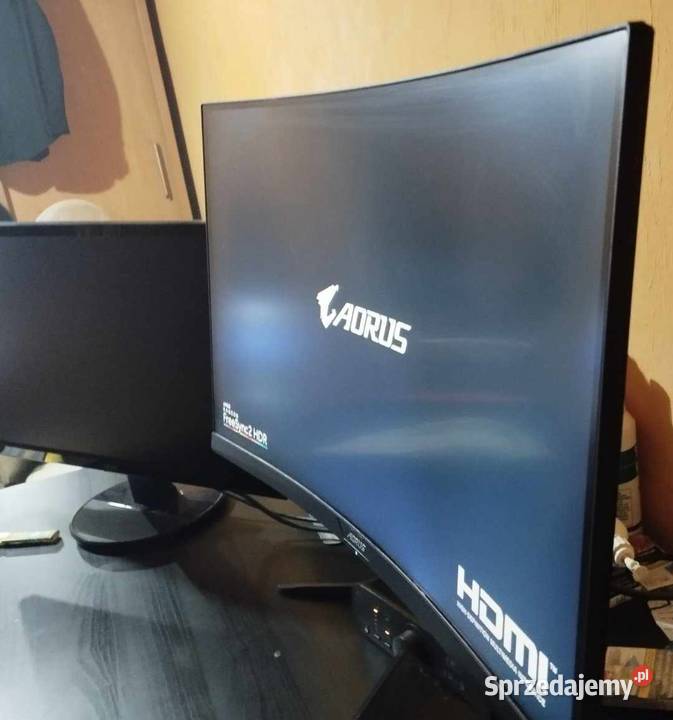 Monitor Gigabyte Aorus CV27F Ruda Śląska sprzedam
