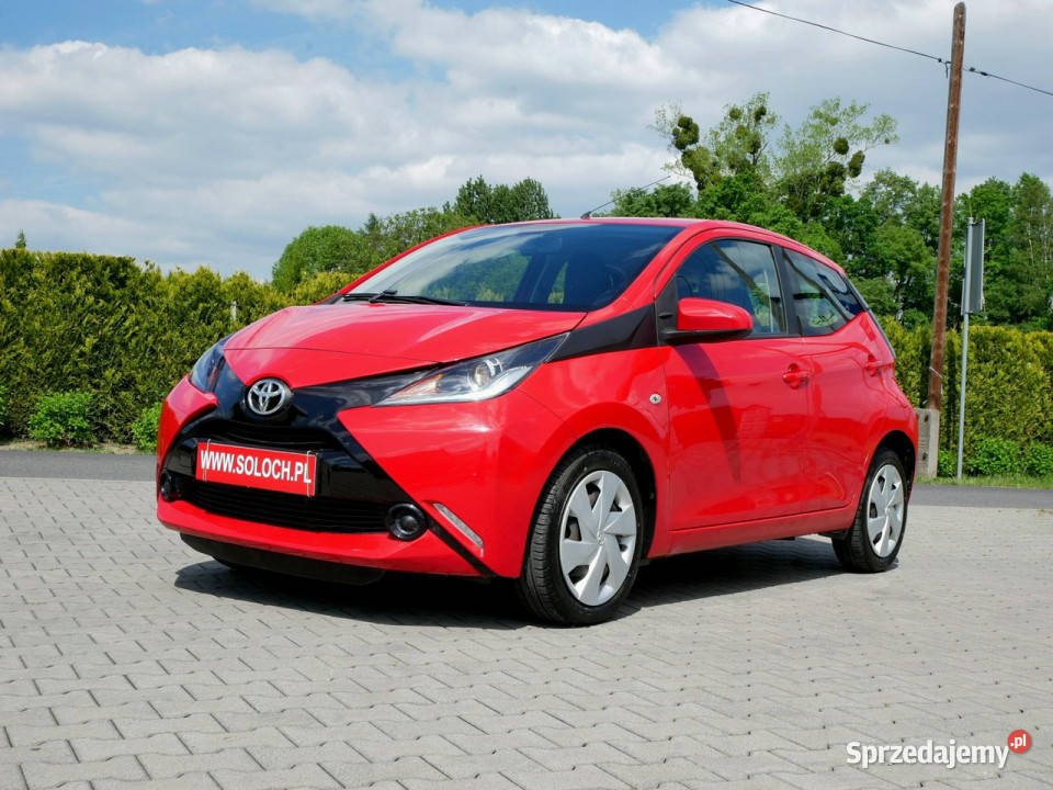 Toyota Aygo 10 VVTi 69 EU6 Klima Kamera cofania śląskie Goczałkowice-Zdrój