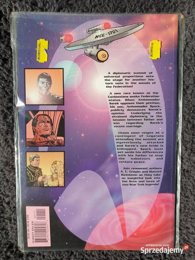 Star Trek Enter The Wolves One Shot komiks USA Gdynia sprzedam
