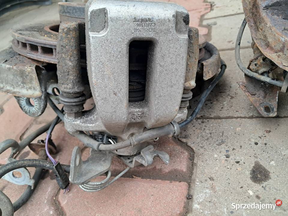 Tylne zwrotnice aluminiowe z hamulcami Audi S6 osobowe dolnośląskie Wrocław