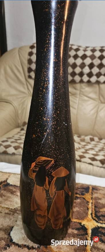 Wazon z Laki prawdziwej Vintage PRL Chiny 45 Katowice