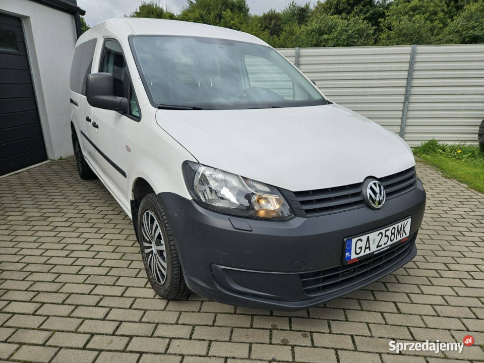 Volkswagen Caddy 20 MPi 109 LONG maxi benzyna immobilizer