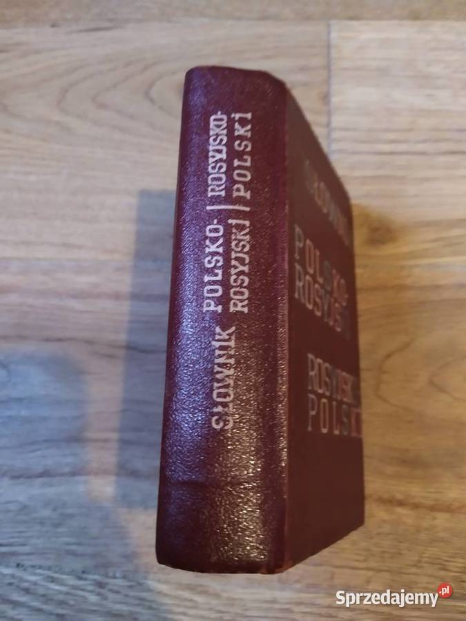Słownik polskorosyjski rosyjskopolski I