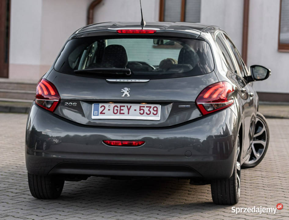 Peugeot 208 16HDI 100 Serwisowany Zadbany Super aluminiowe felgi mazowieckie Zwoleń