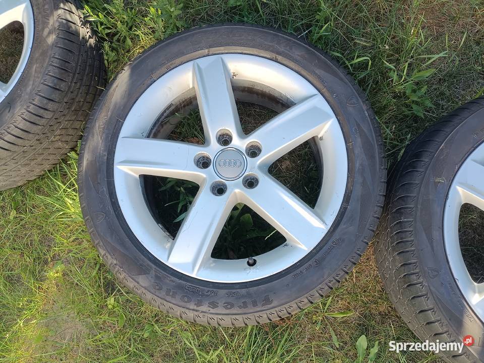 Felgi aluminiowe Audi A4 A6 17 5x112 opony mazowieckie Ostrołęka